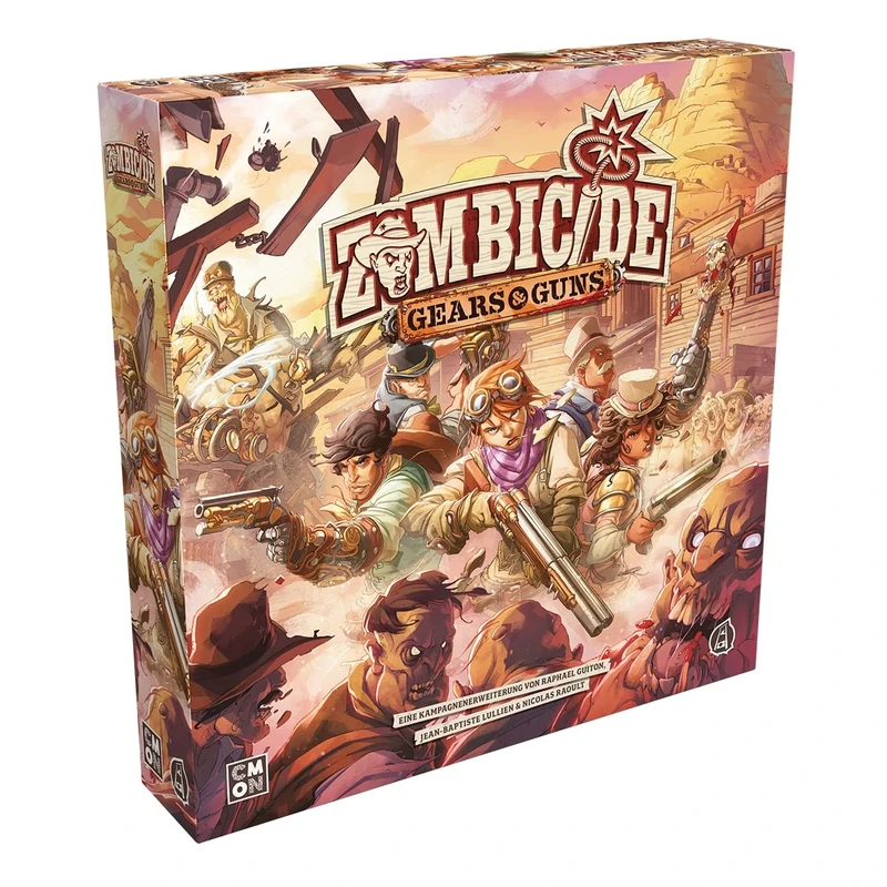 CMON Zombicide: Undead or Alive - Gears & Guns, for 1-6 Players (EN Expansion)