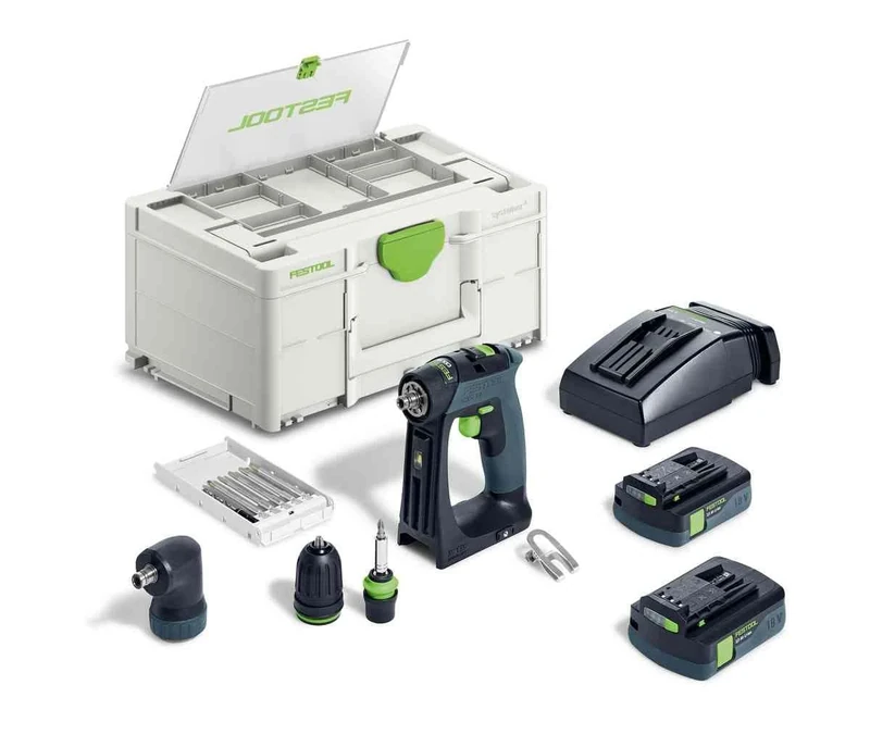 Festool Taladro atornillador a batería CXS 18 C 3,0-Set