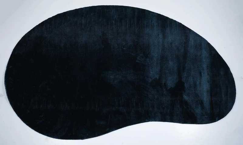 Jolipa Organic Polyester Rug Dark Blue - Image 1