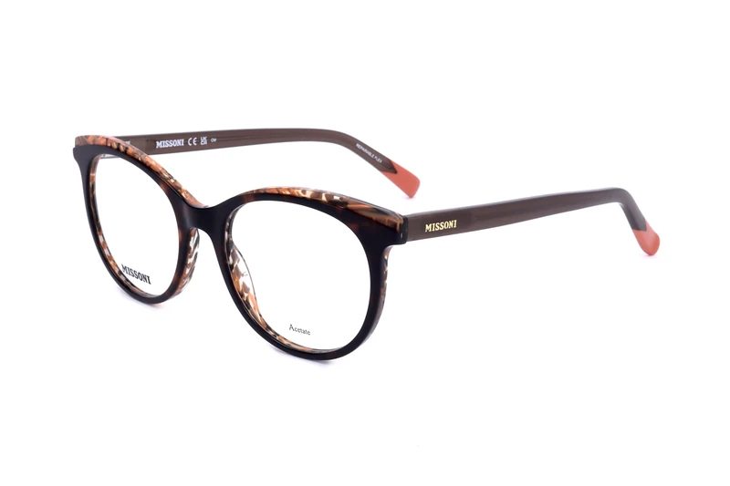 MISSONI MIS 0145 HTK HAVANA PATTERN ORANGE 51/18/145 WOMAN Eyewear Frame