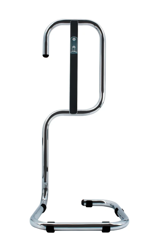 Firexo Extinguisher Stand for 2L, 6L & 9L Fire Extinguisher - Chrome Metal Single Fire Extinguisher Holder Stand for Home, Kitchen & Offices - Suitable for All Fire Extinguishers