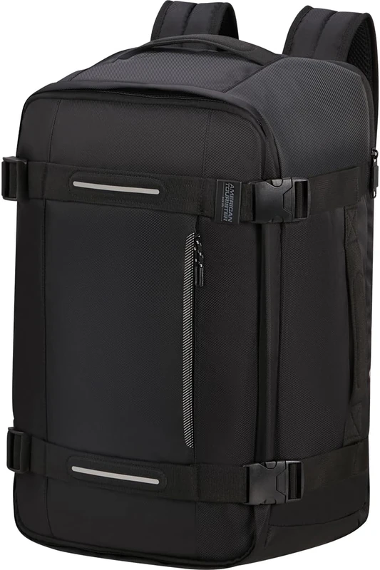 American Tourister Urban Track - Ryanair Cabin Bag 25 x 20 x 40 cm, 24.5 L, 0.50 kg, Hand Luggage, Airplane Backpack S Underseater, Asphalt Black