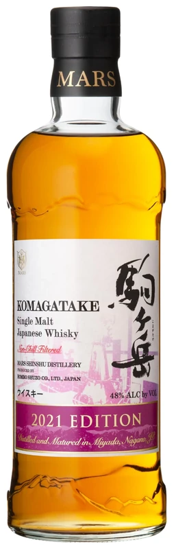 Mars Komagatake Shinshu Aging edtion 2021 Single Malt Whisky | Japanese Whisky | 70cl | 48% ABV