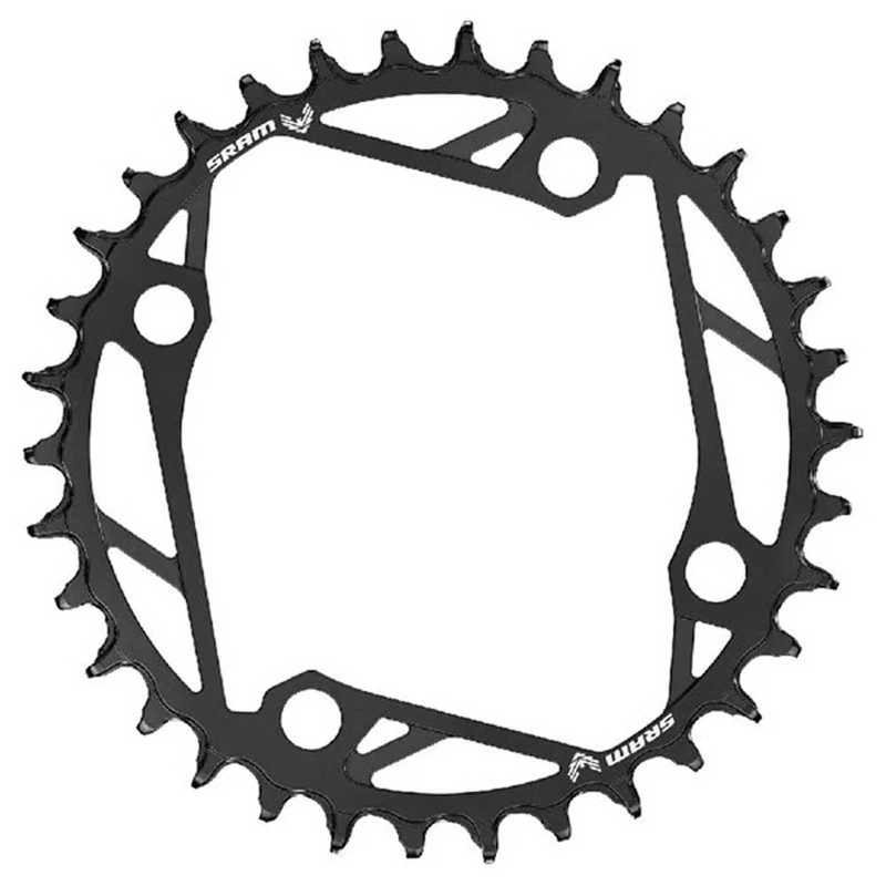 SRAM CR T-TYPE 38T STEEL 104 BLK