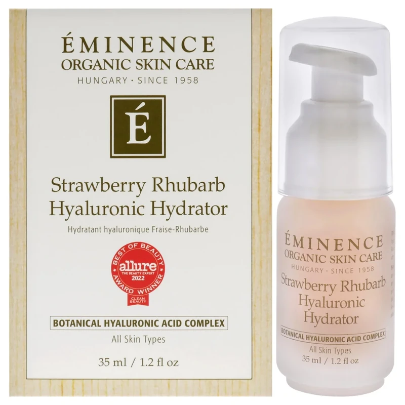 Strawberry Rhubarb Hyaluronic Hydrator by Eminence for Unisex - 1.2 oz Cream