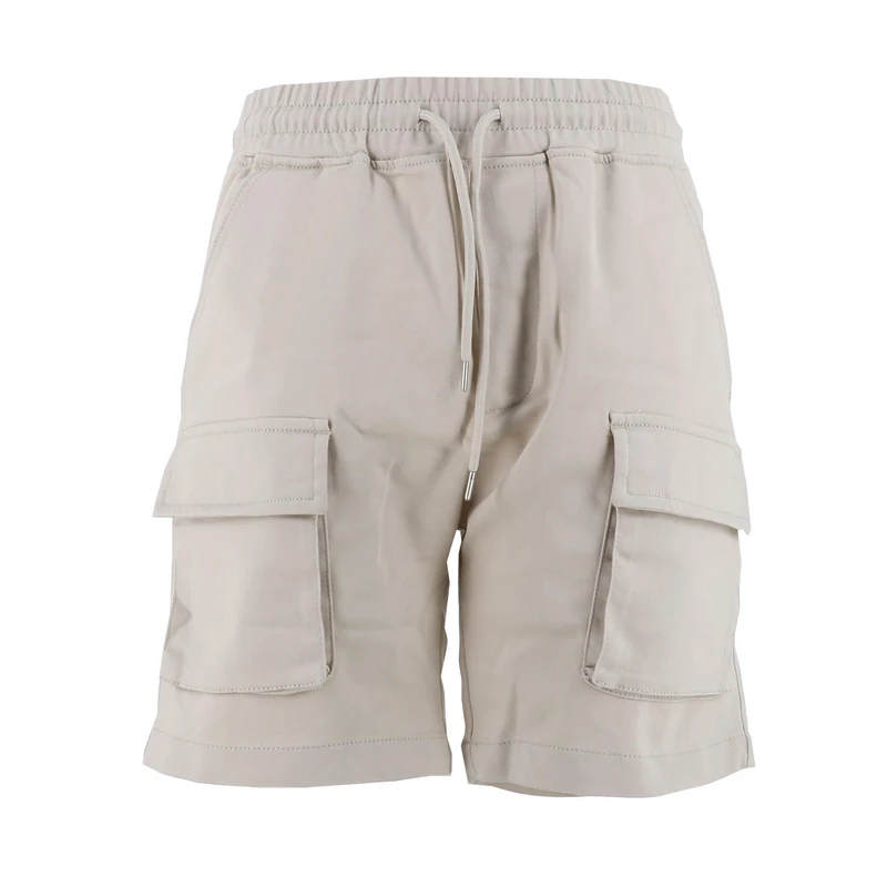 PROJECT X PARIS Men's Bermuda Shorts, 98% Cotton, 2% Spandex, Grey, Size M