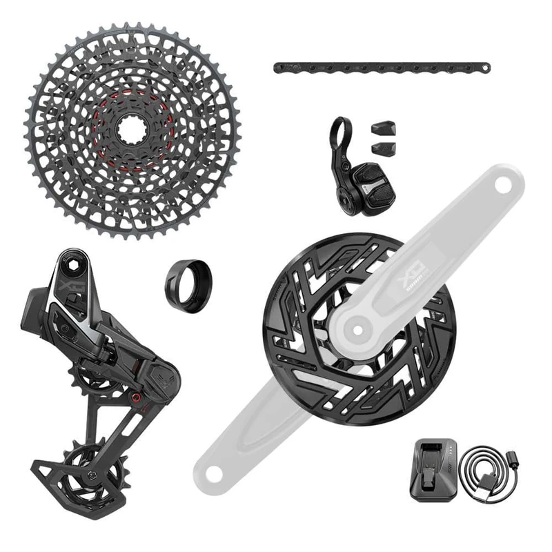 Sram X0 T-type Eagle E-mtb 104bcd Transmission Axs Groupset 10-52t