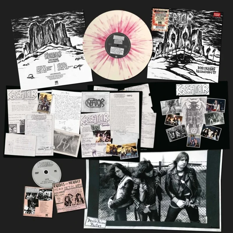Bonecrushing Rehersals '86 (Splatter Vinyl + Cd) [VINYL]