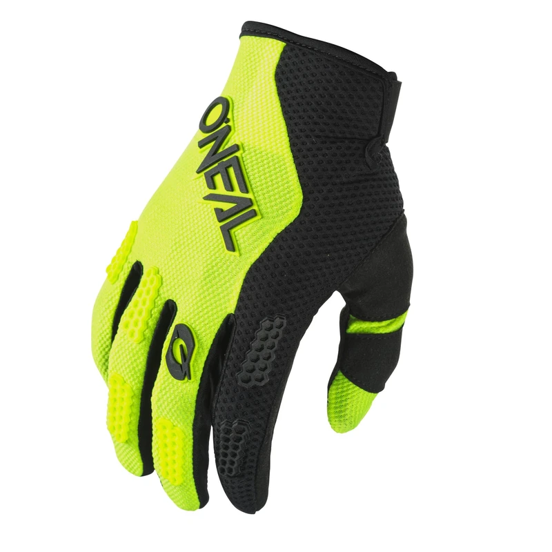 O'NEAL Unisex Handschuhe Element Racewear, Schwarz Neon Gelb, XL, E032-E