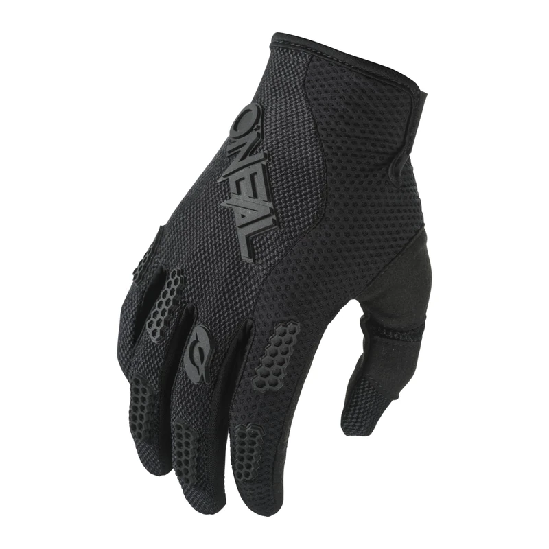O'NEAL | Bicycle & Motocross Gloves | MX MTB FR Downhill | Fit Breathable Material | Elements Women Glove Racewear V.24 | Adult | Black | Size XL