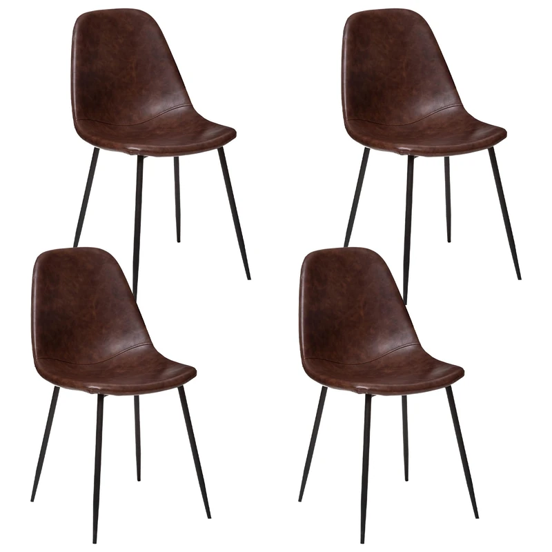 Well Home MOBILIARIO & DECORACIÓN Set of 4 Chairs, 80x53x43