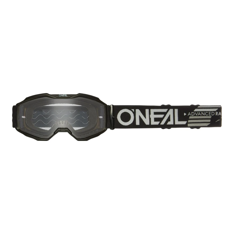 O'Neal Kinder Motocross Brille B-10 Solid, Klar, Schwarz, 6029-0