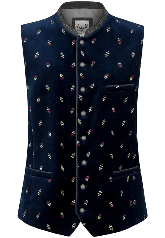 Stockerpoint Men's Vittorio Costume Vest, indigo, 44