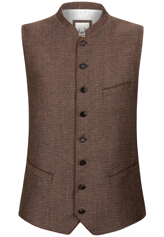 Stockerpoint Vest Ottavio, brown - Image 1