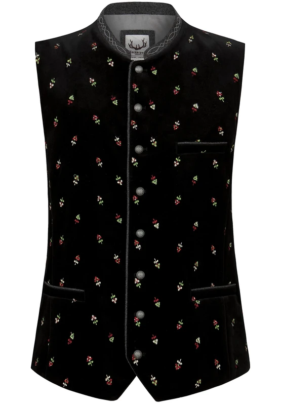 Stockerpoint Vittorio Men's Costume Vest, black, 64