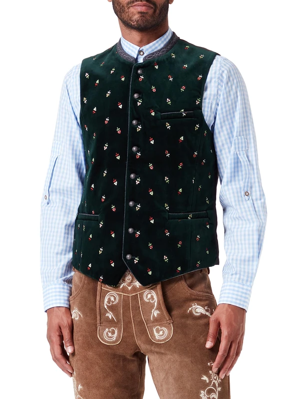 Stockerpoint Men's Vittorio Costume Vest, fir, 50