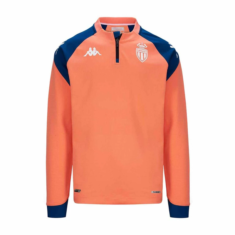 Kappa Sweatshirt ABLAS PRO 7 MONACO 23-24, Orange/Blue, XXL, Men