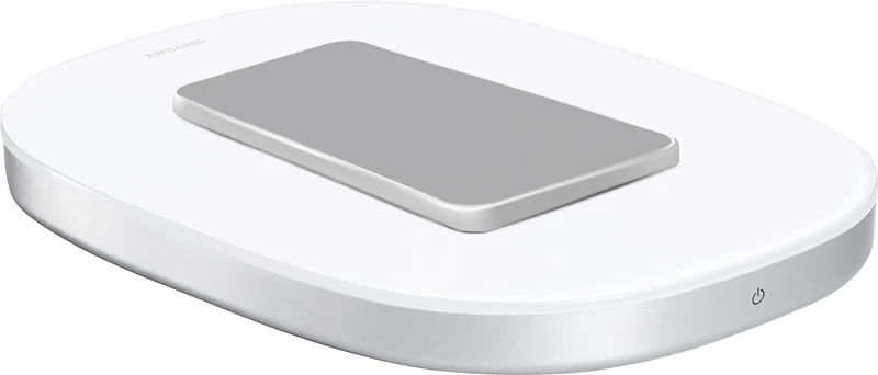 ZWILLING ENFINIGY Digital Kitchen Scales with Inductive Charging Function & LCD Display, up to 10 kg, Silver