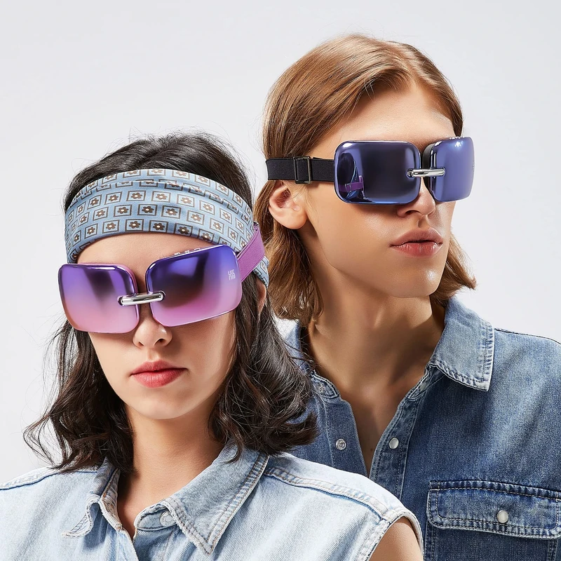 E10 Eye Massager with Heat & Vibration- Eye Strain Relief for Migraines, Dark Circles, Puffiness-Compact & Ultra Lightweight,Improves Eye Circulation, Dry Eye, Relaxation, 2pcs Set