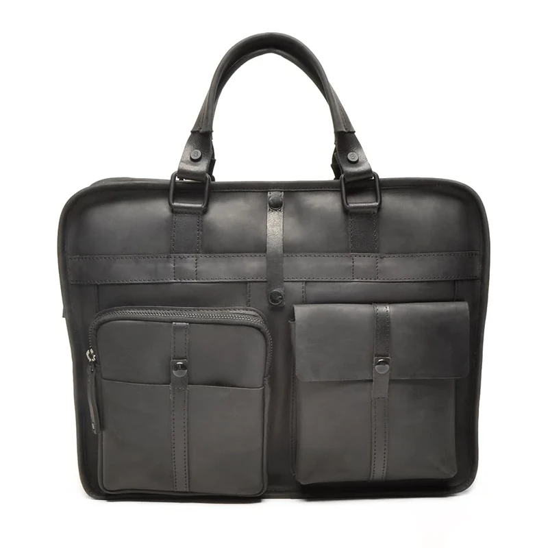 BERBA Business Bag 826-131-00 Black One Size Adult, Black, Talla única, Casual, black, standard size, Casual