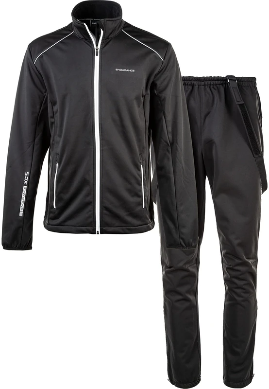 ENDURANCE Naval Ski Suit Black XL - Image 1