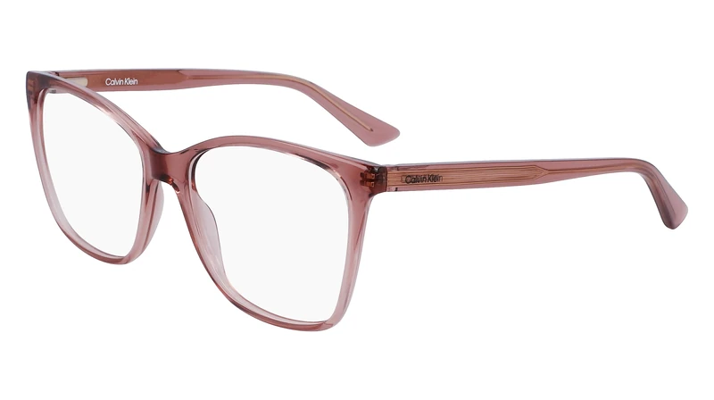 Calvin Klein CK23523 601 Rose Eyewear Woman Iniettato, Butterfly, 54