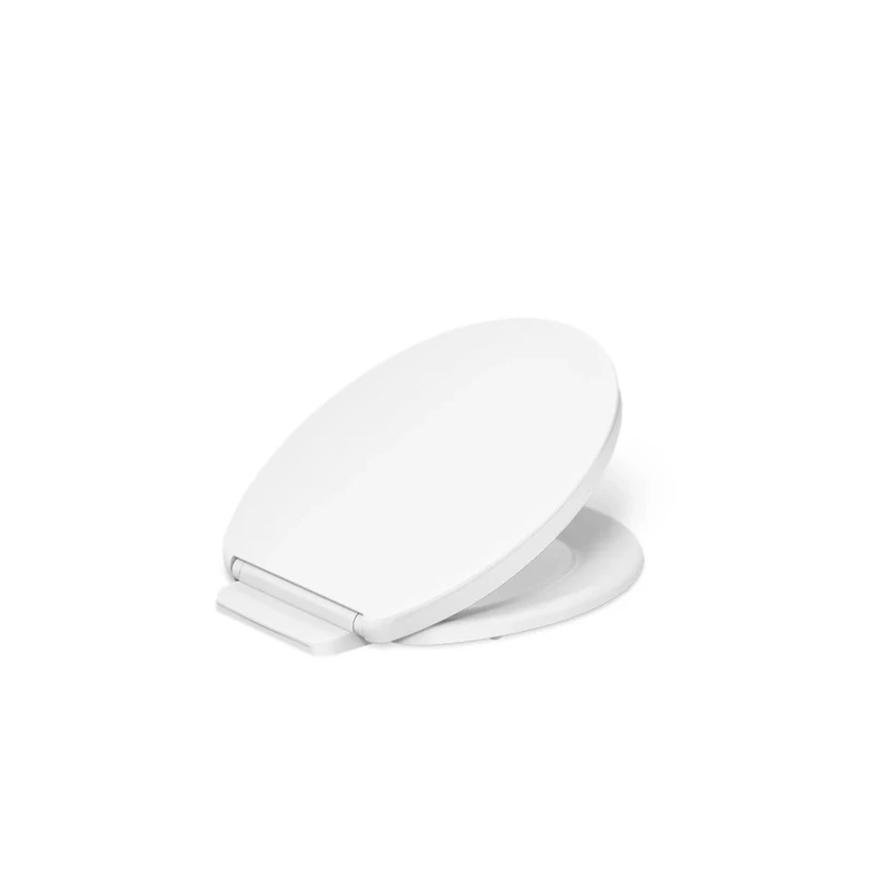 KOHLER 26802-0 K-26802-0 Impro ReadyLatch Quiet Close Round Toilet Seat, White