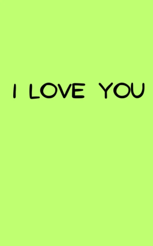 I LOVE YOU