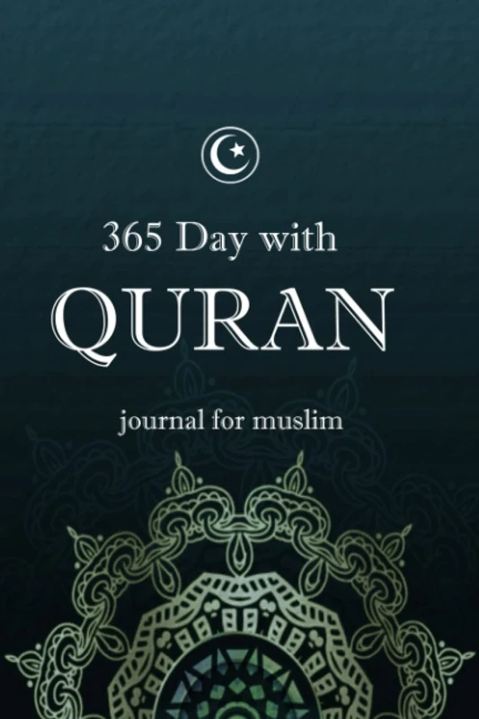 365 Days With Quran / Journal For Muslims : useful for organizing and monitoring one's religious practice, Each page has a word: bismillah at the ... and wight , size :6x9(inch 15,24 x 22,86)