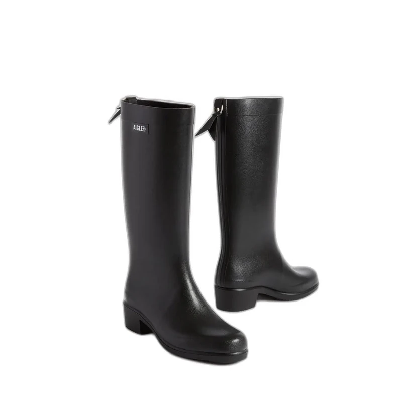 Aigle Myrica Women's Rain Boot, Black, 4 UK