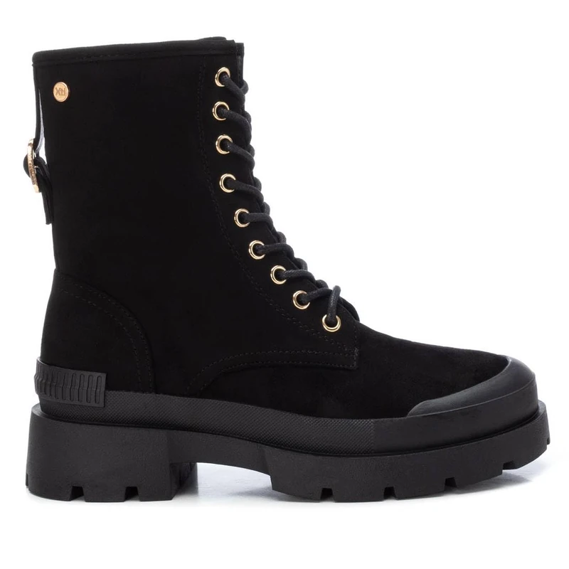 XTI Women's 142025 Booties, Black/White, 7.5 UK