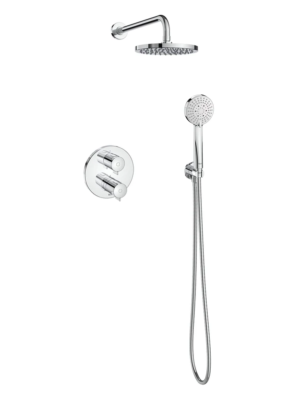Roca A5D0718C00 Thermostatic Base Set T-500 for Bathroom and Shower