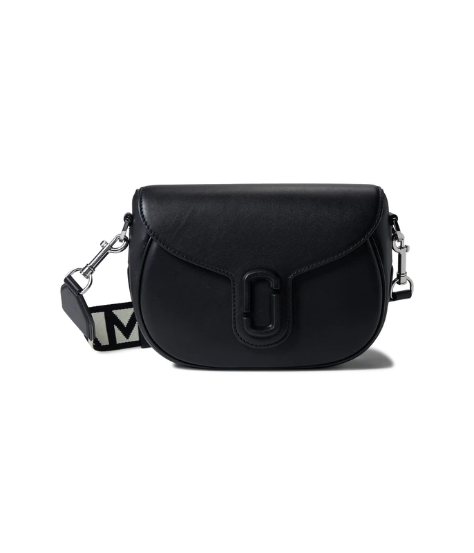 MARC JACOBS Women's The Large Saddle Bag, Schwarz