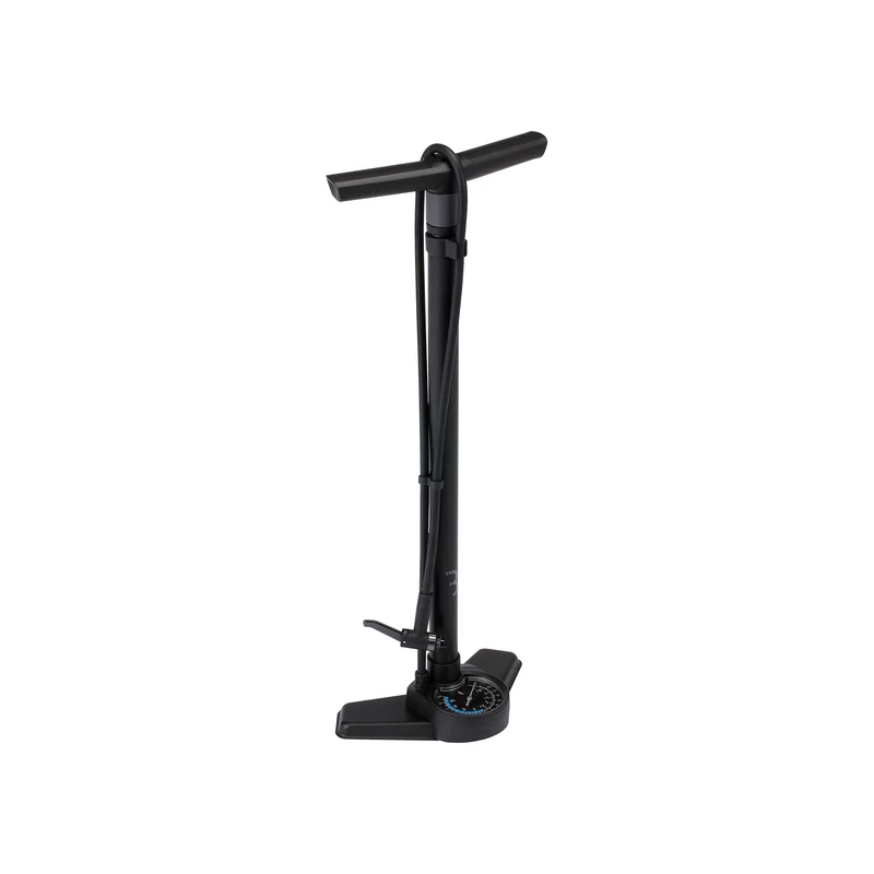 BBB Cycling Bike Floor Pump I Bike Pump With High Volume And High-Pressure Mode I Bike Foot Pump AirSwith HV/HP BFP-41