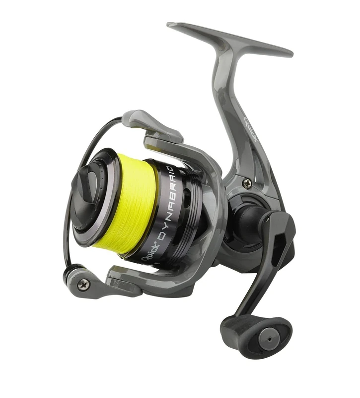 DAM Quick Dynabraid 4 Fishing Reel, Spinning Reels, All round fishing, Unisex, Black, 4000S, FD