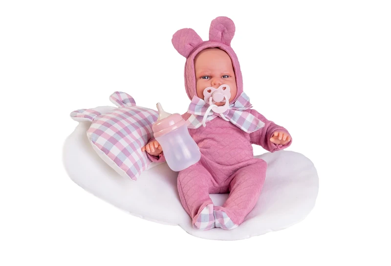 Muñecas Antonio Juan - Newborn Baby Carla Ears with Cushion-Cot