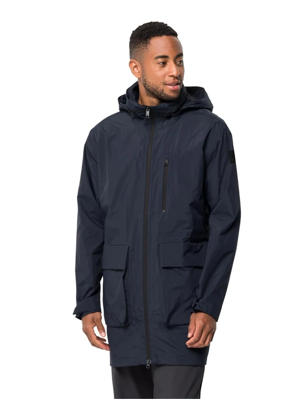 Jack Wolfskin Norden Port Parka Coat Night Blue 3XL