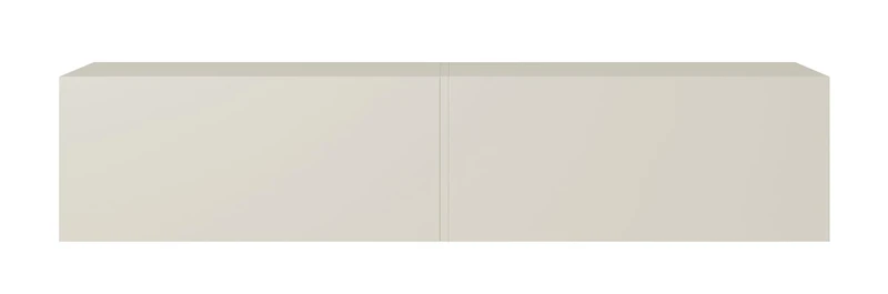 Selsey BISIRA TV Element, Melamine, Grey Beige, 140 cm
