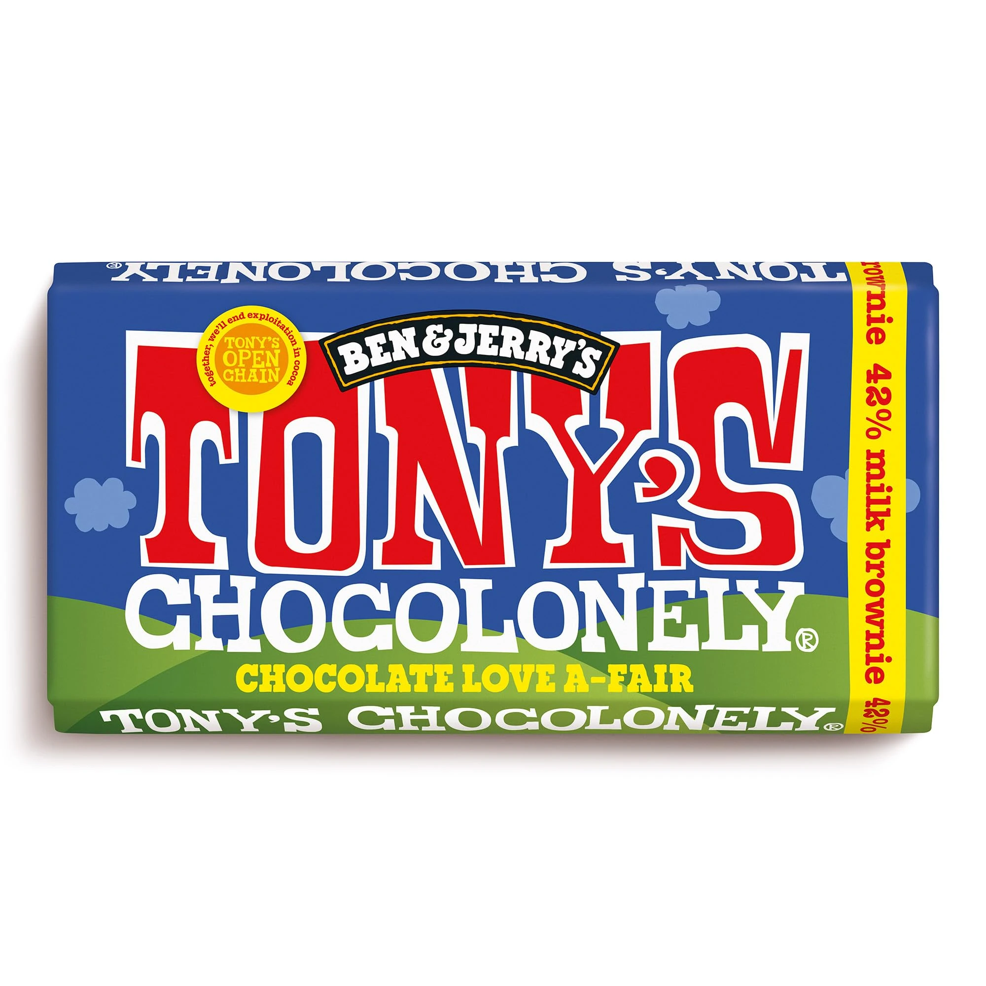 Tony's Chocolonely Dark Milk Brownie 180g