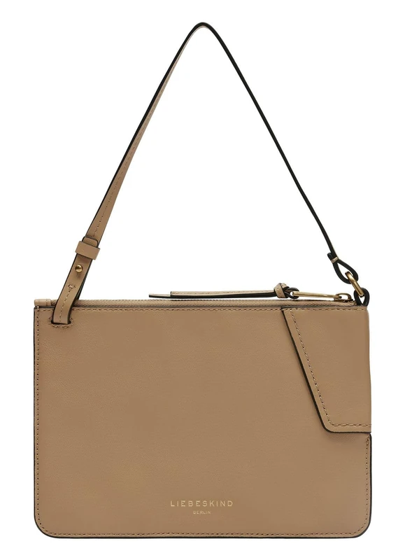 LIEBESKIND BERLIN utility bag Mila Lamb Pouch Sandstone light brown