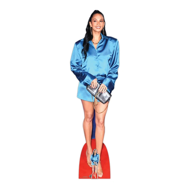 Star Cutouts CS1096 Alesha Dixon Cardboard Cut Out With Mini