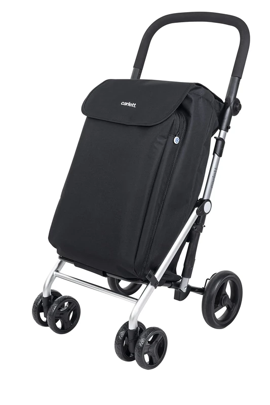 Carlett Shopping rollators, Black, 32kg