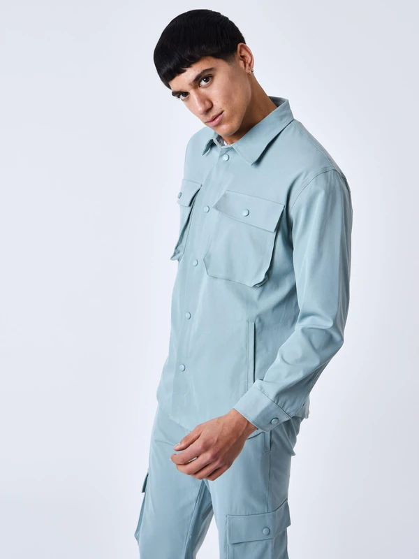 Project X Paris Men's Jacket Green Polyester for Everyday Styling