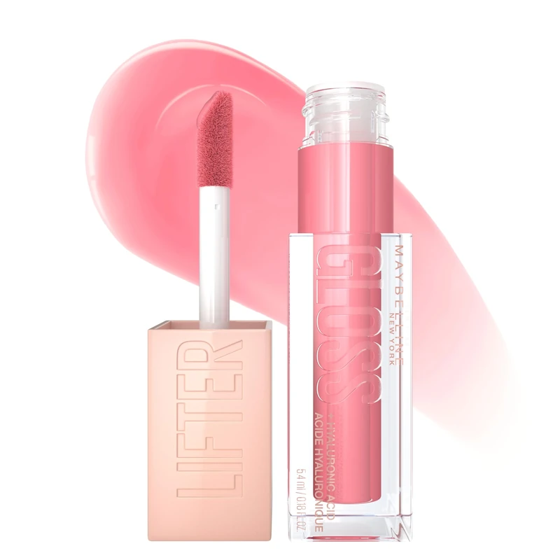 Maybelline Long Lasting Lip Gloss with Hyaluronic Acid, Lifter Gloss Candy Drop Gummy Bear 5ml