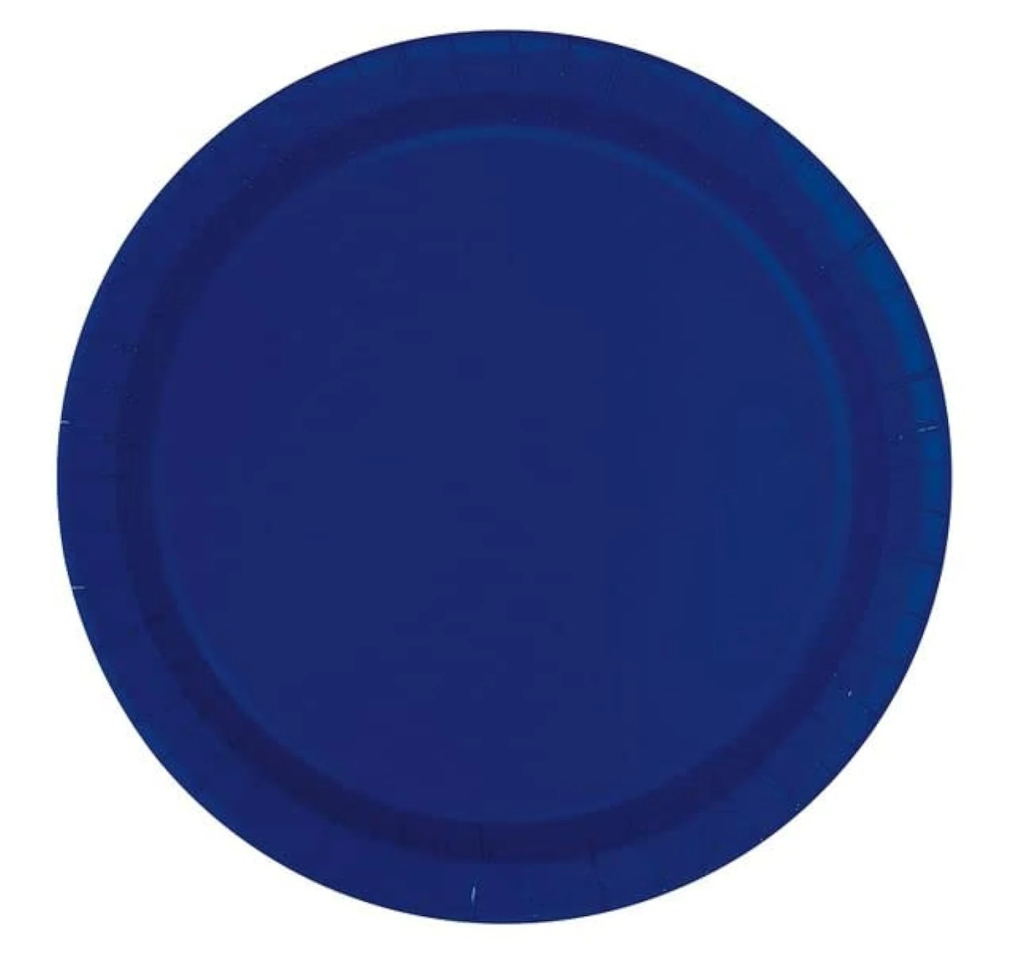 Unique 30949EU Eco-Friendly Paper Plates-23 cm-Navy Blue Colour-16 Count (Pack of 1)
