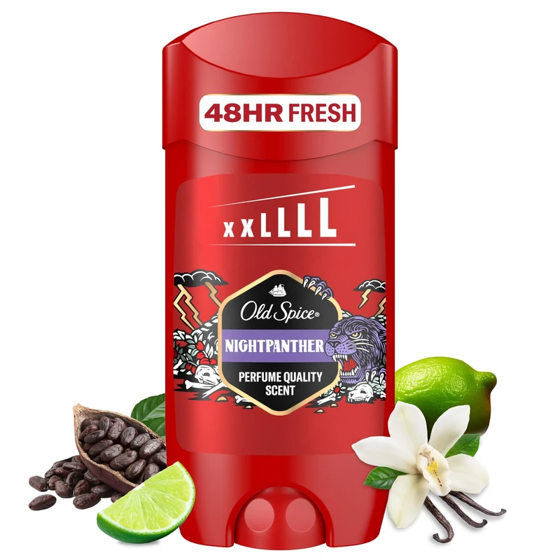 Old Spice Night Panther Stick 85ml - 24/7 Fresh, No Aluminium