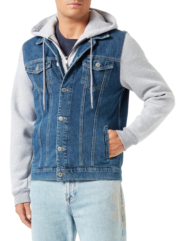 Mavi Men's Jerry Jacket, Blue, S - Image 1