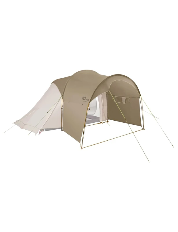 Jack Wolfskin Unisex - Adult Front Porch Tent, White Pepper, One Size