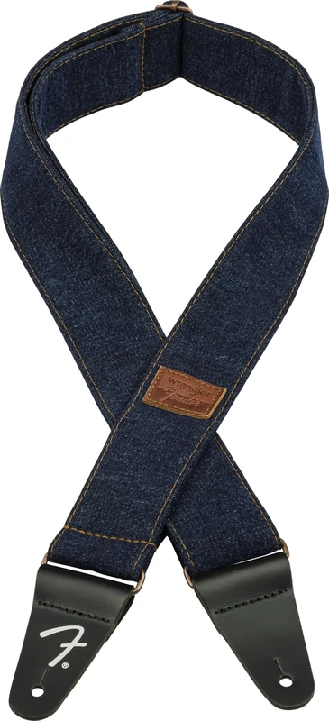 Fender x Wrangler Denim Strap, Dark Indigo