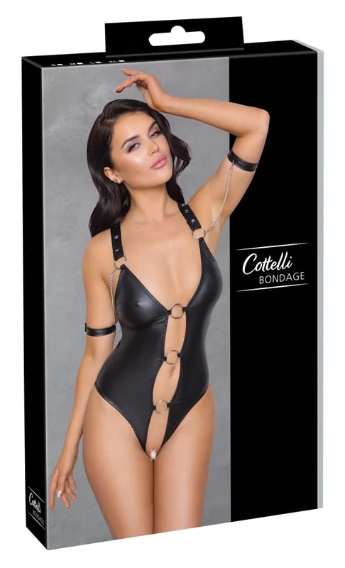 Cottelli BONDAGE Body Schwarz L